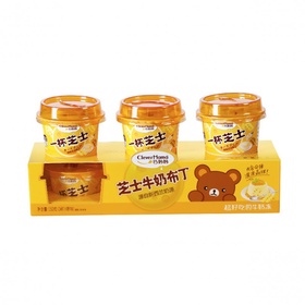 巧妈妈 mini芝士布丁原味 50g*3